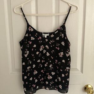 Abound floral camisole size S NWT